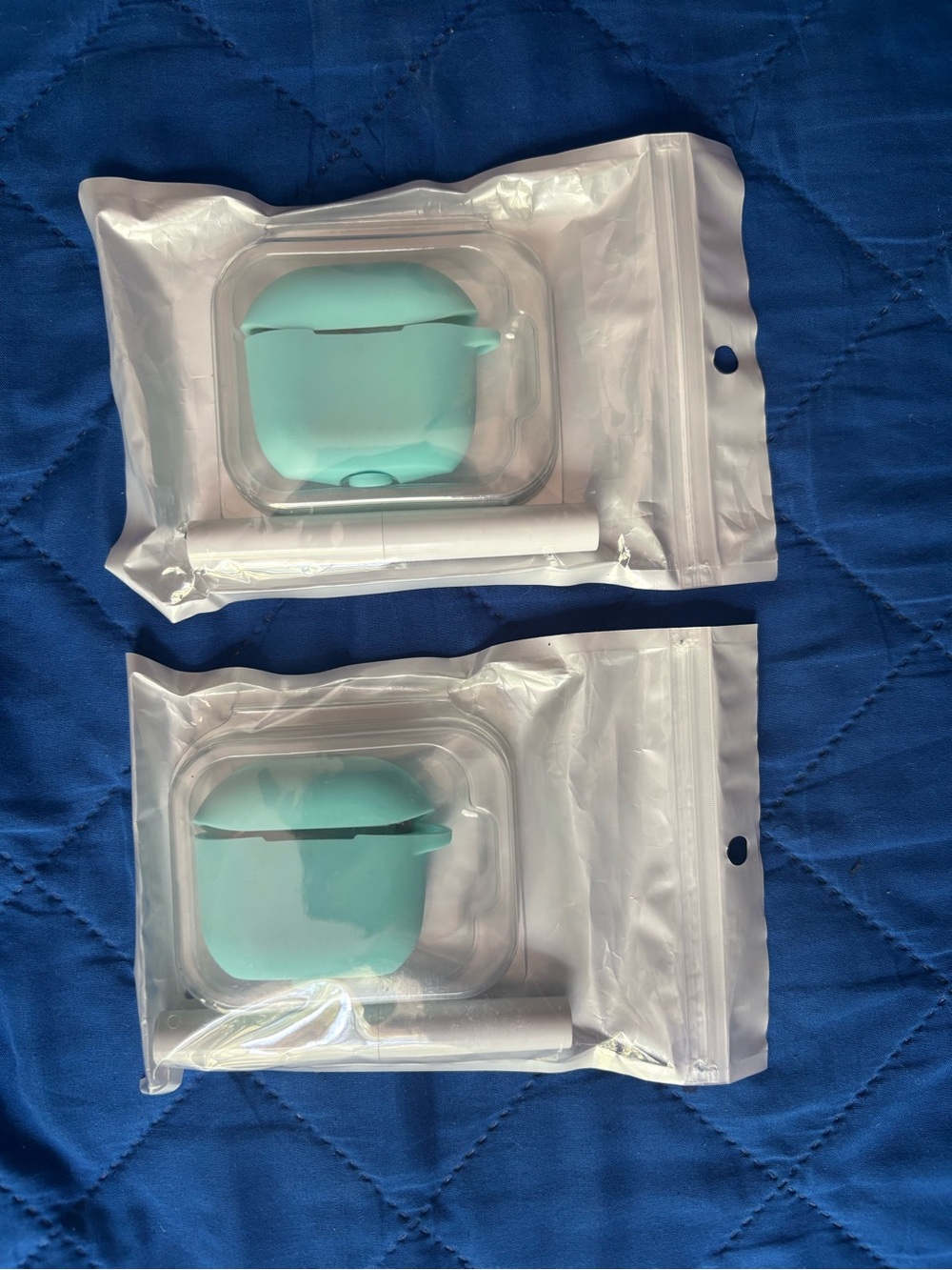 Silicone AirPods Case Cover - Mint Green